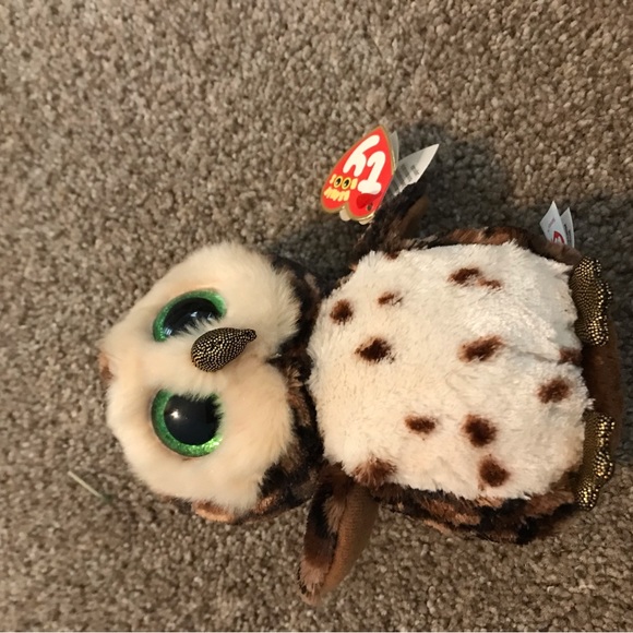 Ty beanie boos Sammy brown spotted owl - Picture 3 of 3